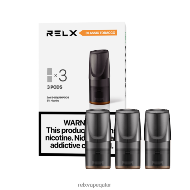 RELX Classic القرون BR4LRZ122 RELX vape qatar التبغ الكلاسيكي