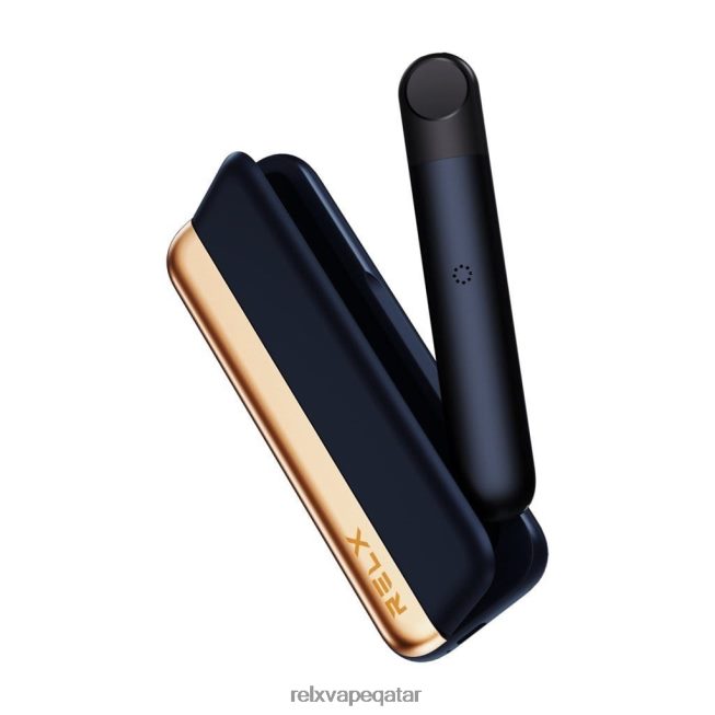 RELX Infinity حالة الشحن BR4LRZ58 RELX vape qatar price أزرق غامق