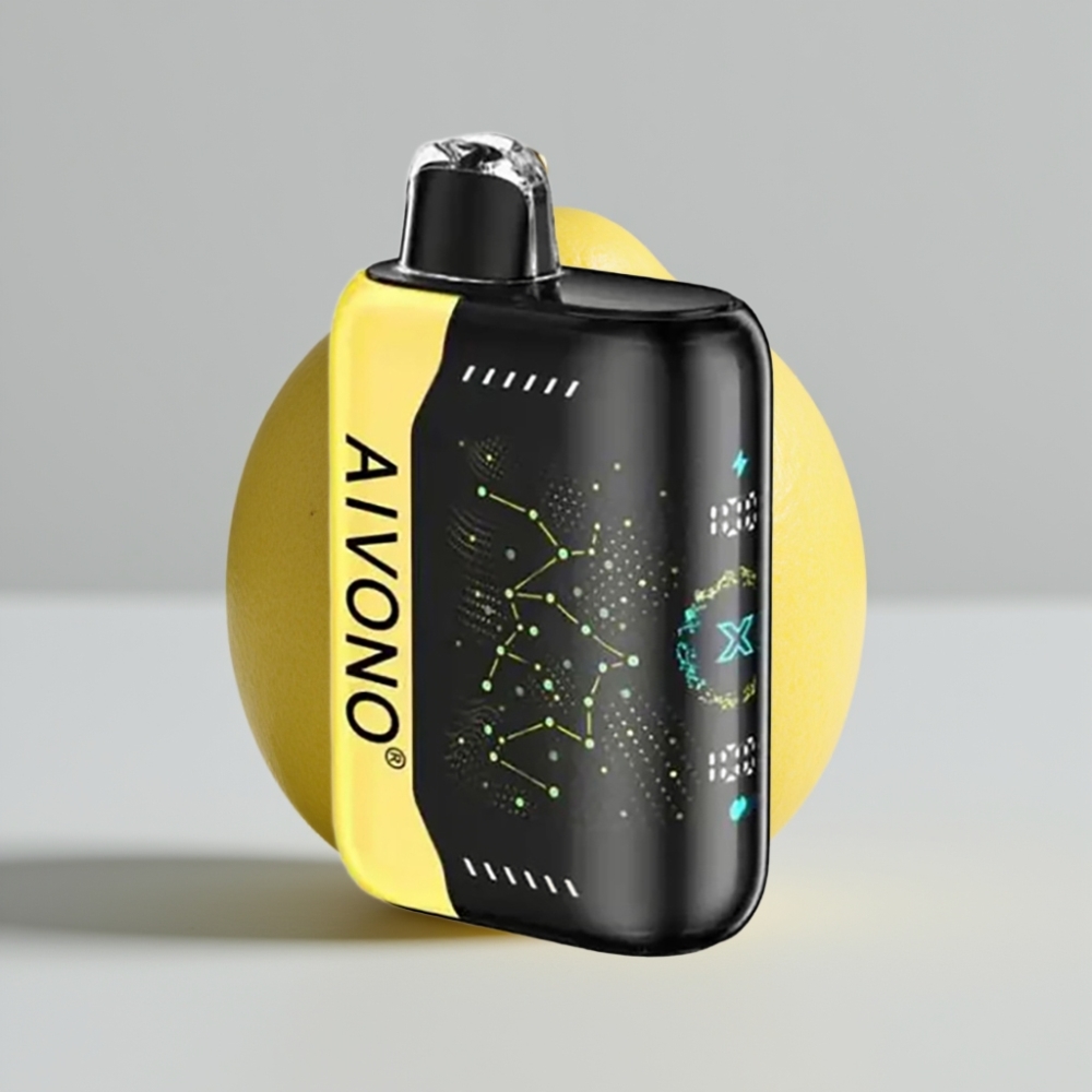 Aivono AIM BOOM 25000 Puffs - نيكوتين 0%-5%، سعة 28مل، بطارية 650mAh، شحن Type-C - بطيخ ليمون