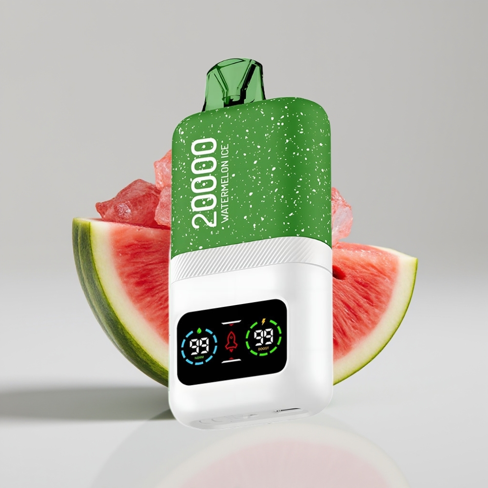 Aivono AIM MAGIC 20000 Puffs - 26ml، 600mAh، شحن Type-C، بطارية قابلة لإعادة الشحن، بنكهة البطيخ المثلج