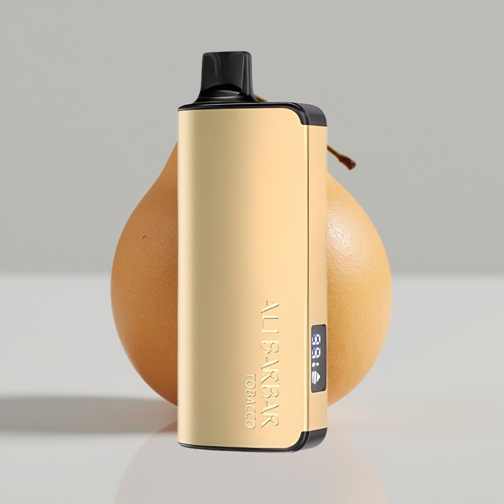 Alibarbar Ingot 9000 Puffs - سعة 22 مل، بطارية 2350 مللي أمبير، مقاومة 1.2 أوم