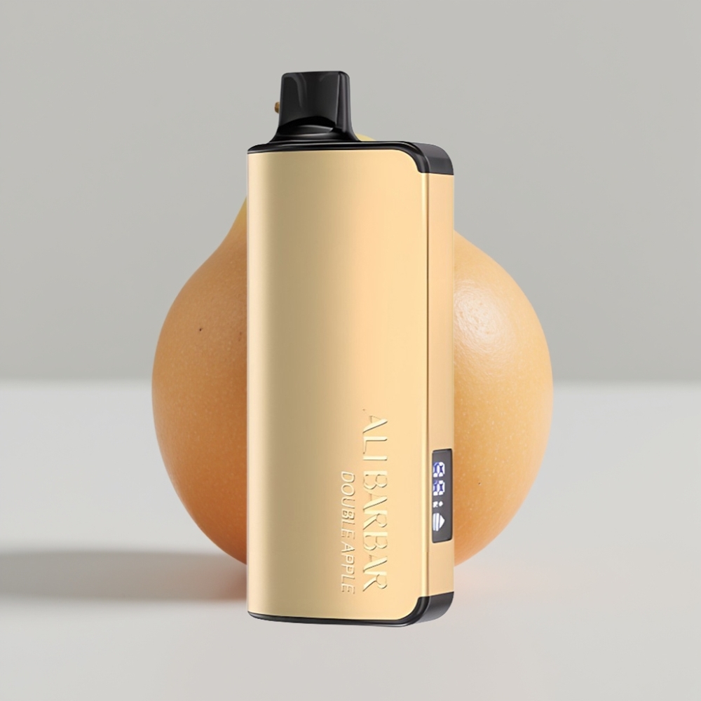 Alibarbar Ingot 9000 Puffs - سعة 22 مل، بطارية 2350 مللي أمبير، 9000 نفخة، أسود غابة