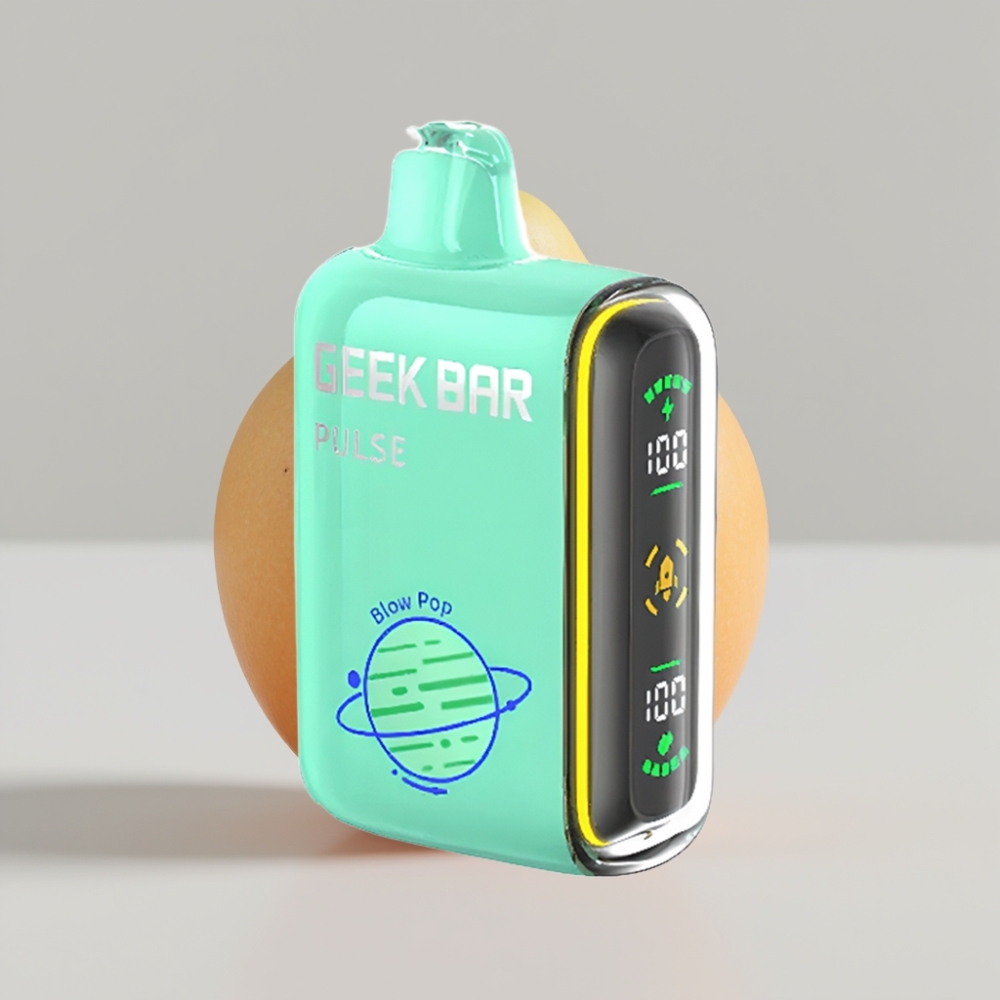 جيك بار بولس Geek Bar Pulse 15000 نفخة - سعة 16 مل، نيكوتين 5٪، شحن USB Type-C