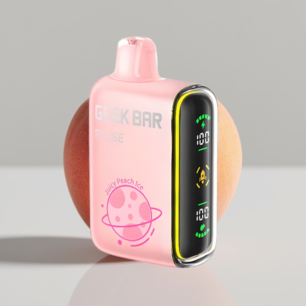 جيك بار بولس Geek Bar Pulse 15000 نفخة - سعة 16 مل، نيكوتين 5٪، شحن USB Type-C