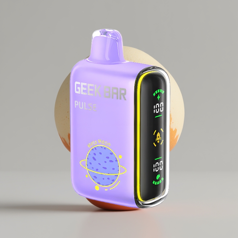 جيك بار بولس Geek Bar Pulse 15000 نفخة - سعة 16 مل، نيكوتين 5٪، شحن USB Type-C