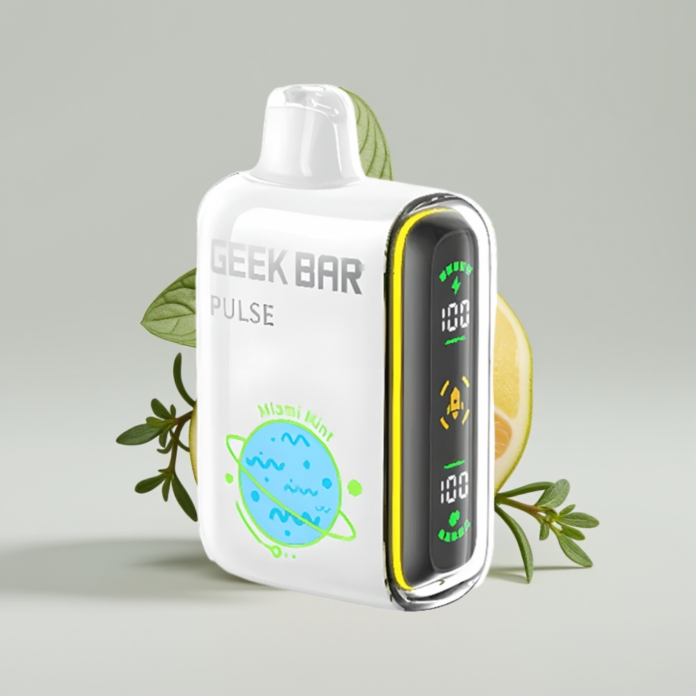 جيك بار بولس Geek Bar Pulse 15000 نفخة - سعة 16 مل، نيكوتين 5٪، شحن USB Type-C