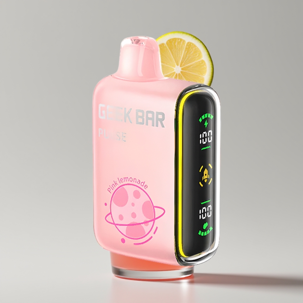 جيك بار بولس Geek Bar Pulse 15000 نفخة - سعة 16 مل، نيكوتين 5٪، شحن USB Type-C
