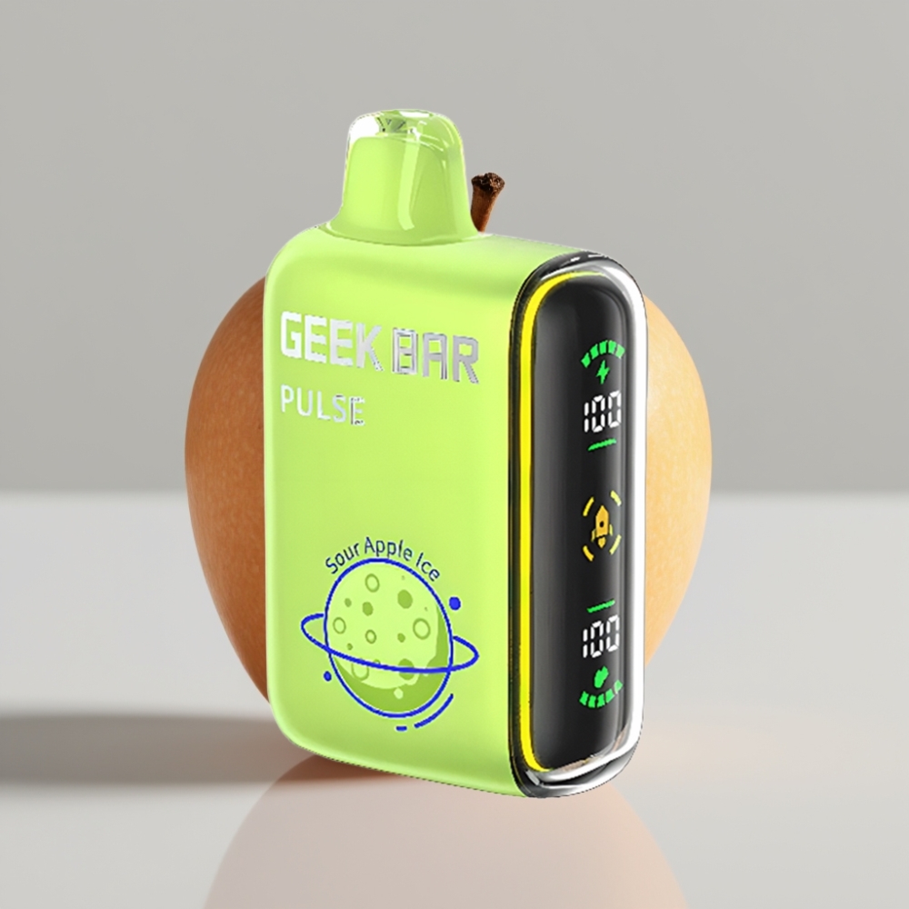 جيك بار بولس Geek Bar Pulse 15000 نفخة - سعة 16 مل، نيكوتين 5٪، شحن USB Type-C