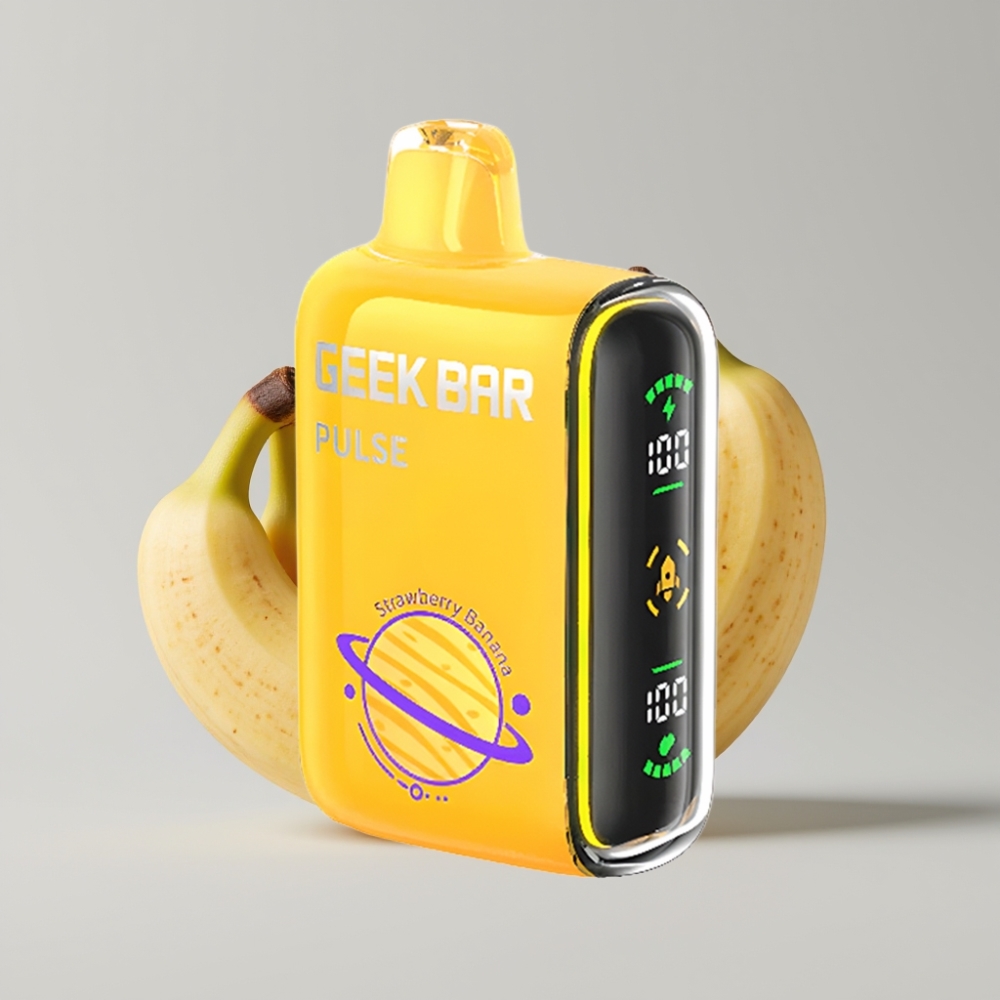 جيك بار بولس Geek Bar Pulse 15000 نفخة - سعة 16 مل، نيكوتين 5٪، شحن USB Type-C