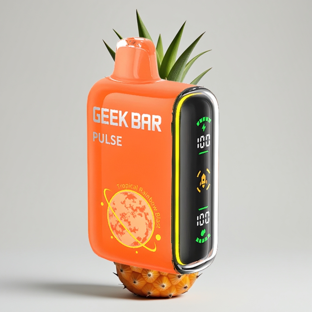 جيك بار بولس Geek Bar Pulse 15000 نفخة - سعة 16 مل، نيكوتين 5٪، شحن USB Type-C