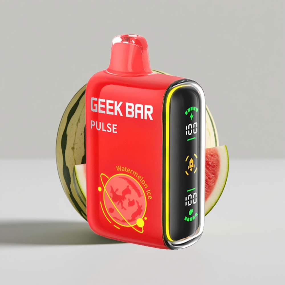 جيك بار بولس Geek Bar Pulse 15000 نفخة - سعة 16 مل، نيكوتين 5٪، شحن USB Type-C