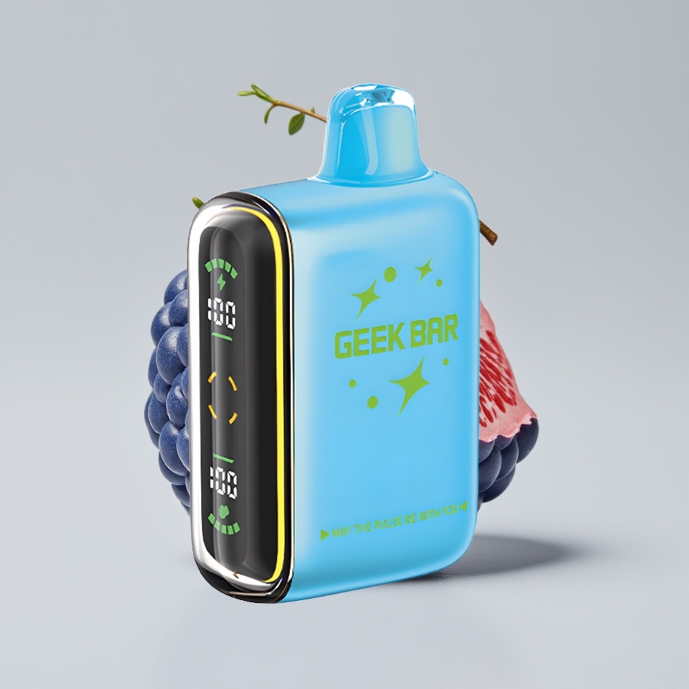 جيك بار بولس Geek Bar Pulse 15000 نفخة - 16 مل سعة، 5% نيكوتين، شحن USB Type-C