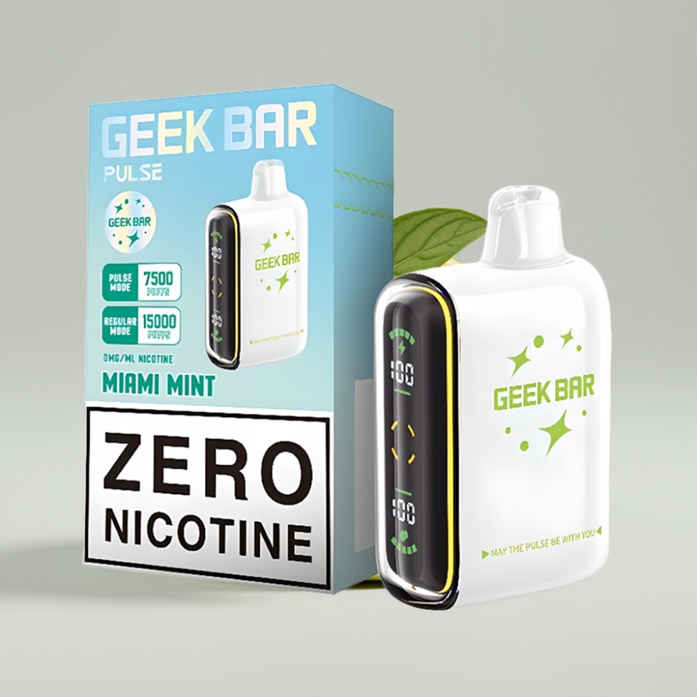 جيك بار بولس Geek Bar Pulse 15000 نفخة - 16 مل سعة، 5% نيكوتين، شحن USB Type-C