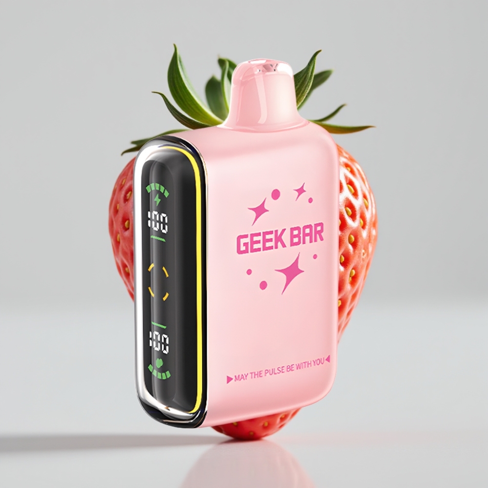 جيك بار بولس Geek Bar Pulse 15000 نفخة - 16 مل سعة، 5% نيكوتين، شحن USB Type-C