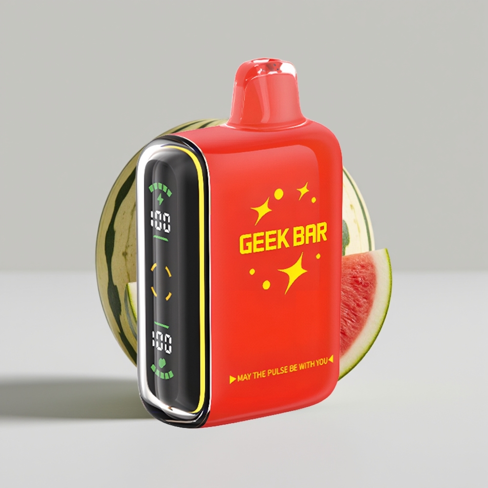 جيك بار بولس Geek Bar Pulse 15000 نفخة - 16 مل سعة، 5% نيكوتين، شحن USB Type-C