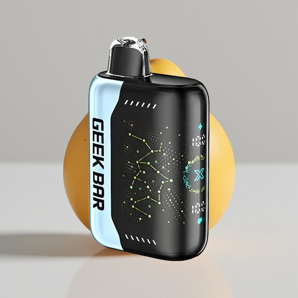 Geek Bar Pulse X 25000 نفخة - حتى 25000 نفخة، 18mL سائل، شاشة منحنية، شحن USB Type-C
