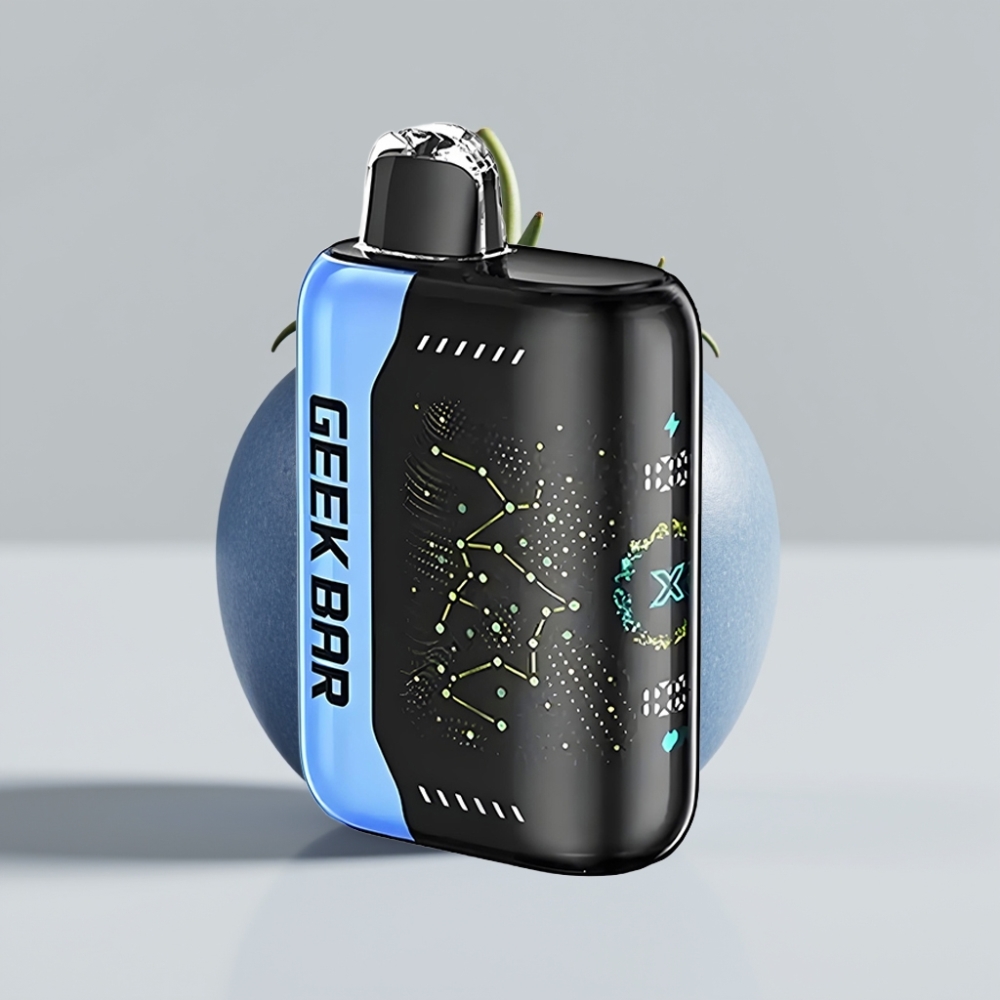 جيك بار بولس إكس Geek Bar Pulse X 25000 نفخة - حتى Geek Bar Pulse X 25000 نفخة، 18 مل سائل، شاشة منحنية، شاحن USB Type-C