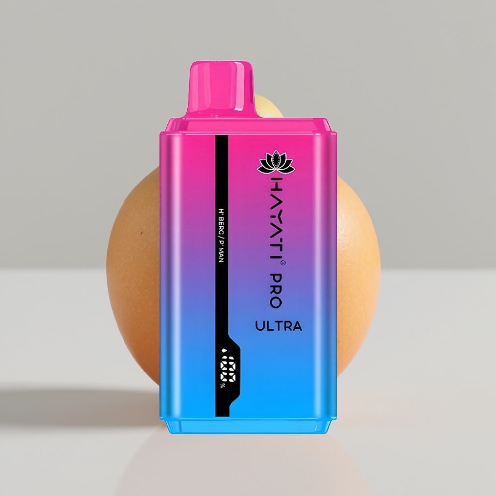 Hayati Pro Ultra 15000 نفخة - ٨٥٠ مللي أمبير، ٢×١٢ مل، ٢٪ نيكوتين، ٤٩ نكهة