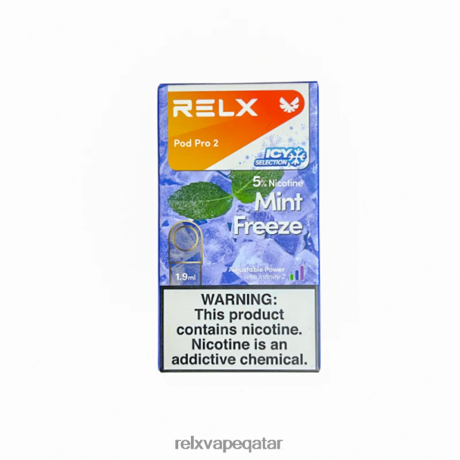 RELX بود برو 2 – 3 بودات BR4LRZ100 RELX قطر‎ تجميد النعناع