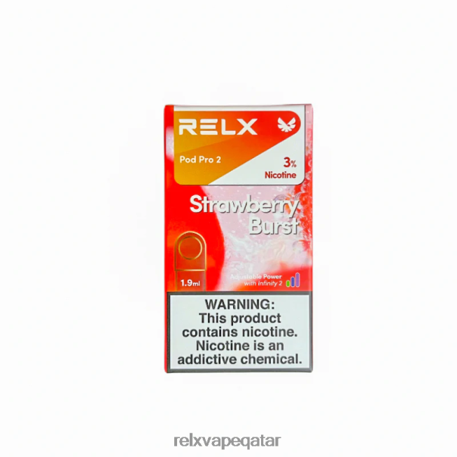 RELX بود برو 2 – 3 بودات BR4LRZ105 RELX pod الفراولة