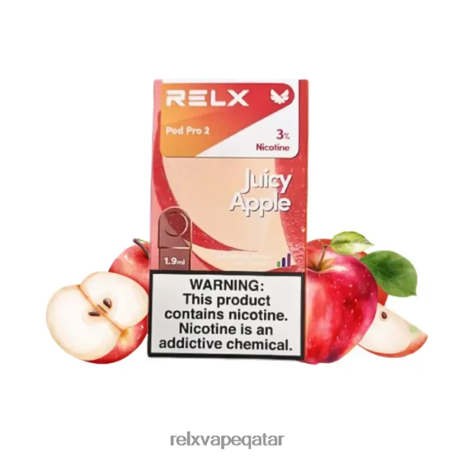 RELX بود برو 2 – 3 بودات BR4LRZ95 RELX pod التفاح العصير