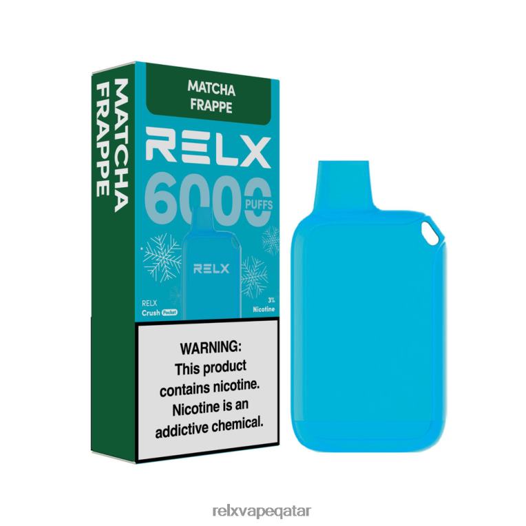 Relx Vape Qatar Price ZZB0Z17 RELX Crush Pocket 6000 الجليدية ماتشا فرابيه