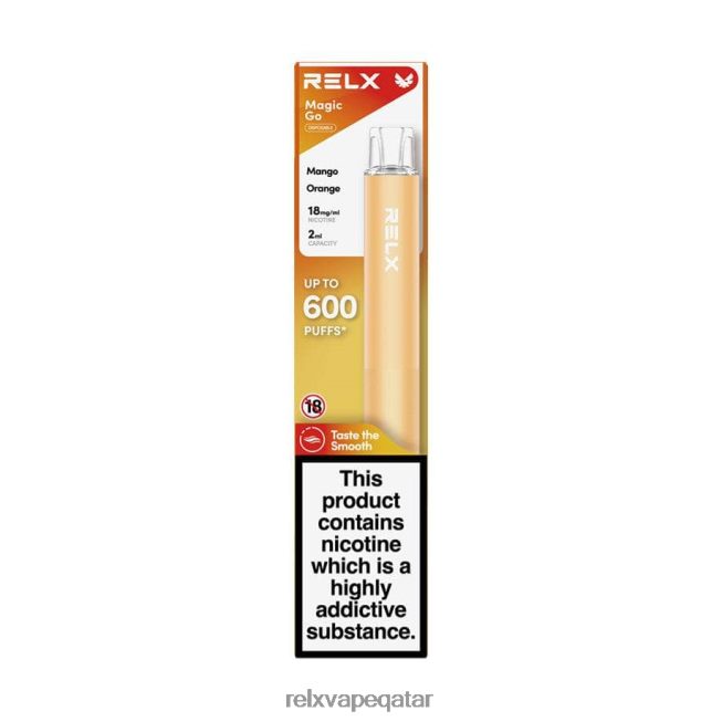 RELX MagicGo ga600 BR4LRZ38 RELX vape qatar price مانجو برتقال