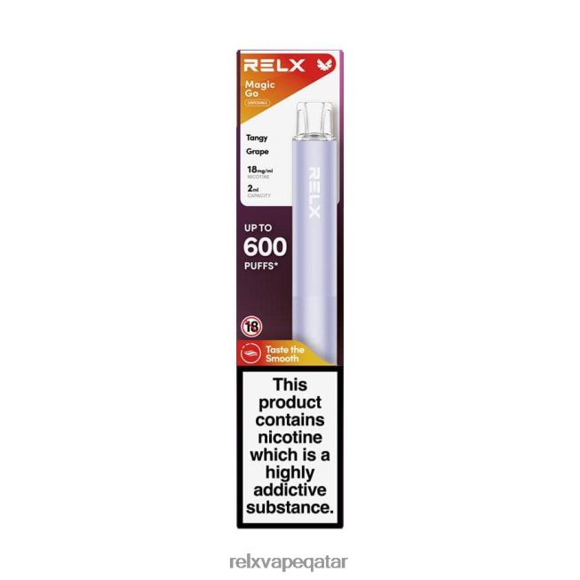 RELX MagicGo ga600 BR4LRZ42 RELX vape qatar عنب منعش